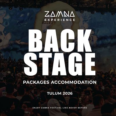 PAQUETE DE HOTEL KEINEMUSIK ZAMNA: 6 al 8 de Enero - Nivel 2