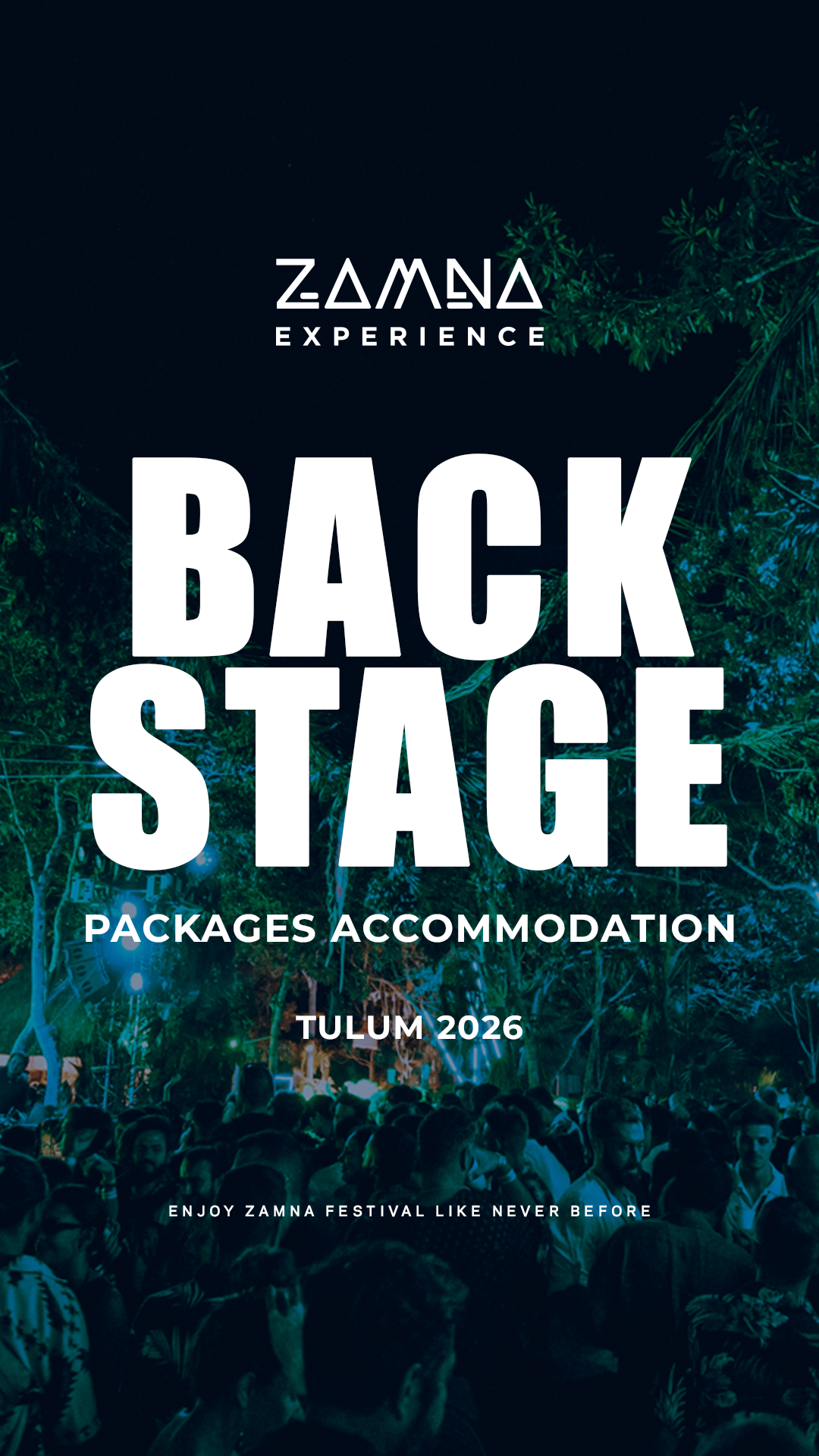 BEDUINO PRES. SAGA + PAQUETE HOTEL X KIMPTON ALUNA (1 HABITACIÓN): 7 al 9 de Enero - Nivel 1